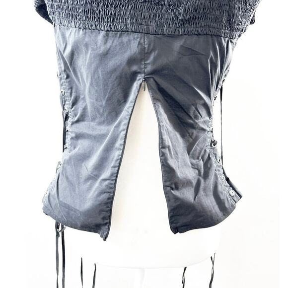 Forever 21+ Plus Black Corset Style Lace Up Top - Size 3X - Picture 5 of 9